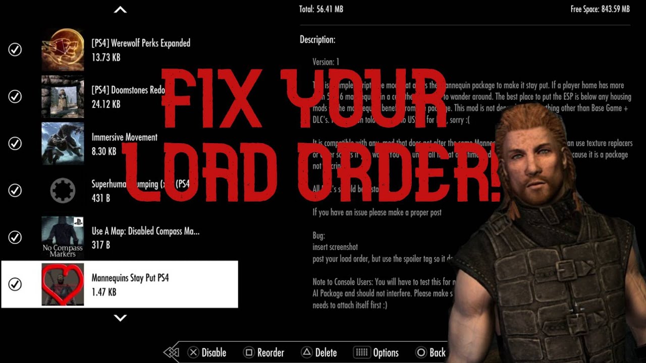Skyrim Load Order Template