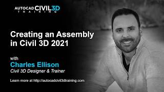 Creating an Assembly in Civil 3D 2018, 2019, 2020, 2021