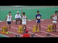 20170819 中国五県陸上競技大会 男子100m決勝（山縣選手）