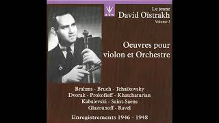 David Oistrakh - Kabalevsky Violin Concerto in C major (complete)