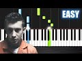 twenty one pilots: Heathens (from Suicide Squad) - EASY Piano Tutorial by PlutaX
