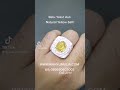 Toko Batu Permata Asli yakut yellow safir ring perak