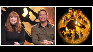 Interview: Bryce Dallas Howard & Chris Pratt talk Jurassic World Dominion & Doing This Again