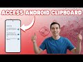 How Do You Get to the Clipboard on Android | Manage Copied Text (2026)