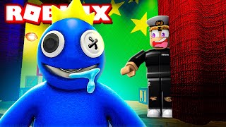 Escaping RAINBOW FRIENDS in ROBLOX