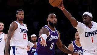 Los Angeles Lakers vs LA Clippers Full Game Highlights | 2021-22 NBA Season