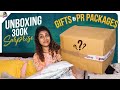 Surprise 300k Subscribers Special Gift From Family | Unboxing Gifts & PR Packages | Sameera Sherief