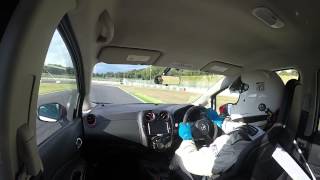 garage-chikara ノートニスモs 鈴鹿テスト走行　nissan note nismo s suzuka run