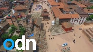 Nepal earthquake: Drone shows incredible footage of aftermath in Kathmandu