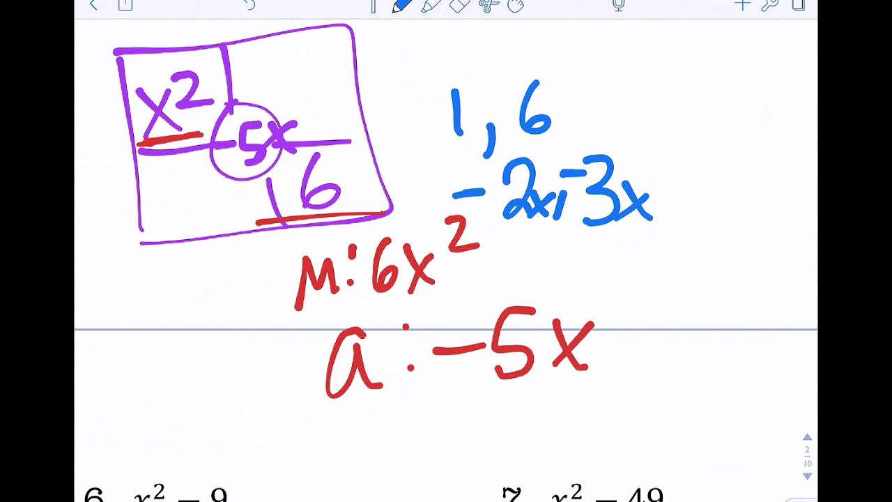 Factoring Day 1 - YouTube