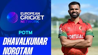 POTM Match 3: D.Norotam - POR vs ESP | Highlights | ECN Porto T20, 2025 | 02 Feb 2025 | ECN 25.003