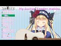 eng sub mononobe alice is practising guitar by learning from a dove nijisanji 物述有栖