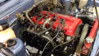 2TG engine running - TE71 Corolla GT Coupe