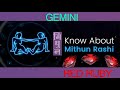 Dont wear RED RUBY Stone | GEMINI MITHUN |