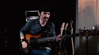 Pancho Tomaselli and his JB Bass