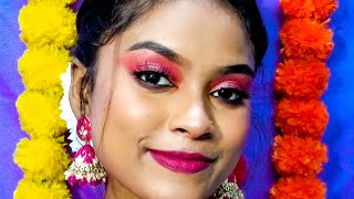 শুভ  ষষ্ঠী ❤️✨(subha sasthi) #sasthi #subhasasthi #sasthilook #durgapujalook