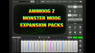 ANIMOOG Z - Let’s Explore The 2 MONSTER MOOG Expansion Packs