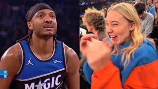 Paige Bueckers had Angel Reese mad cheering for her boyfriend 😂