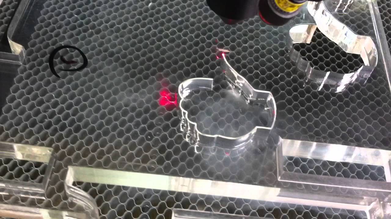 Laser Cutting Of Acrylic - YouTube