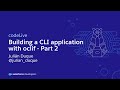 codeLive: Building a CLI application with oclif - Part 2