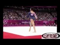 alexandra raisman usa events final floor london 2012