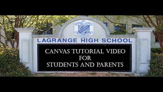 LHS Canvas Student Parent Tutorial
