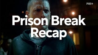 Prison Break Recap | Säsong 1-4 på 3 minuter | Viaplay