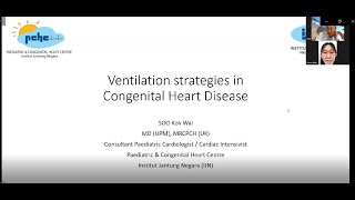 Ventilator strategies in congenital heart disease by Dr Soo Kok Wai