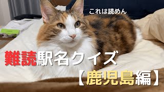 ノル猫のあさんと学ぶ難読駅名【鹿児島編　6/47回】