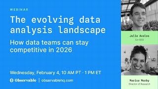 The evolving data analysis landscape: How data teams can stay competitive in 2026