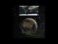 Rocket Trajectory Simulations to Earth Orbit #Shorts