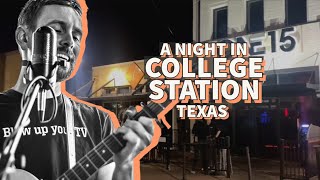 A nightlife tour of Northgate, College Station, Texas