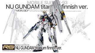 RG 1/144 뉴건담 티타늄피니쉬 건담베이스 한정 ASMR BUILD 빠른조립