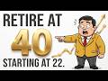 How a 22 Year Old Can Retire by 40 The Math Will Shock You 2026