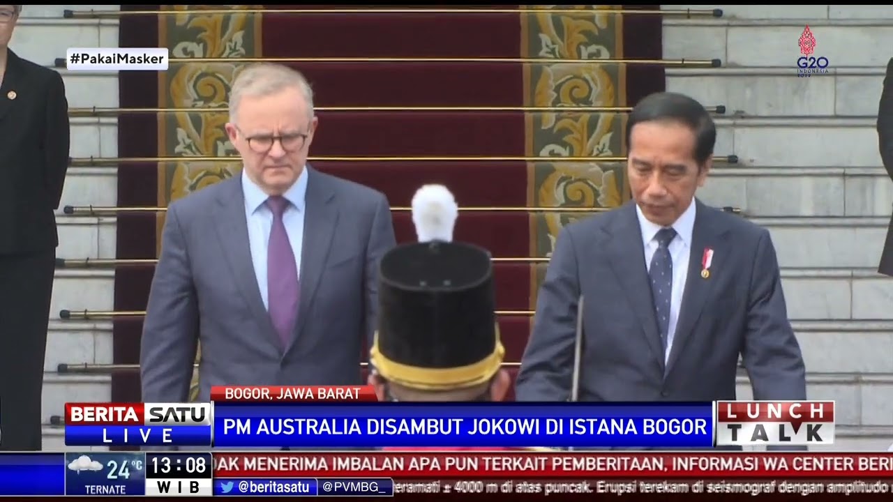 Jokowi Terima Kunjungan Bilateral Pertama PM Australia Anthony Albanese ...