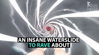 INSANE LED WATERSLIDE - IT'S A WORMHOLE!!!