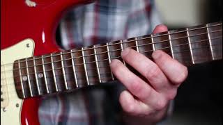 Some shred on my DIY Scalloped Neck Fender Squier