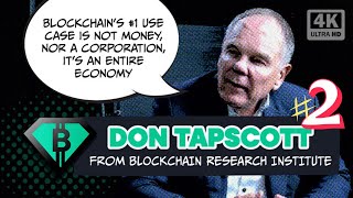 Don Tapscott - Blockchain Revolution, the DAO, Ted Talk & my dream (PART II) | Cryptonites