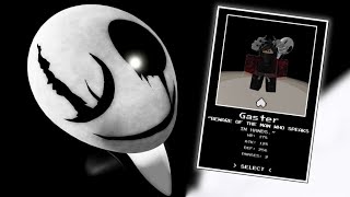 Unlocking Gaster | Undertale Test Place Reborn | Roblox