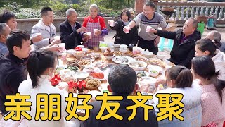 【农村四哥】农村孩子过周岁宴，亲朋好友齐聚一堂，大家一起祝福，生日快乐