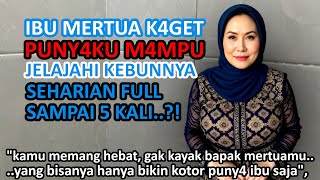 kisah nyata💖jamu penyemangat ibu mertua cantik..!