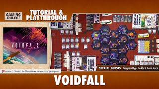 Voidfall - Tutorial \u0026 Playthrough with Nigel Buckle and David Turczi