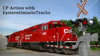 CP Trains: 132, 118, 650 \u0026 550 Thru Finch