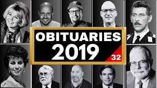 Notable Figures We Lost In SEPTEMBER 2019 | Celebrity Deaths & Obituaries