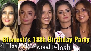 UNCUT: Jannat, Anushka, Avneet, Aashika, Reem, Siddharth - Bhavesh Balchandani 18th Birthday Party