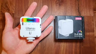 Ulanzi VL49 RGB LED Lamp UNBOXING