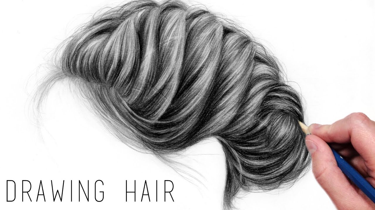 Realistic Hair Drawing Techniques