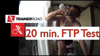 Suffering: TrainerRoad 20-min FTP Test