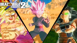 TEEN GOKU BLACK?! Teenage Broly, Black \u0026 Bardock Battle The Adults | Dragon Ball Xenoverse 2 Mods