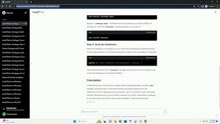 install python package globally